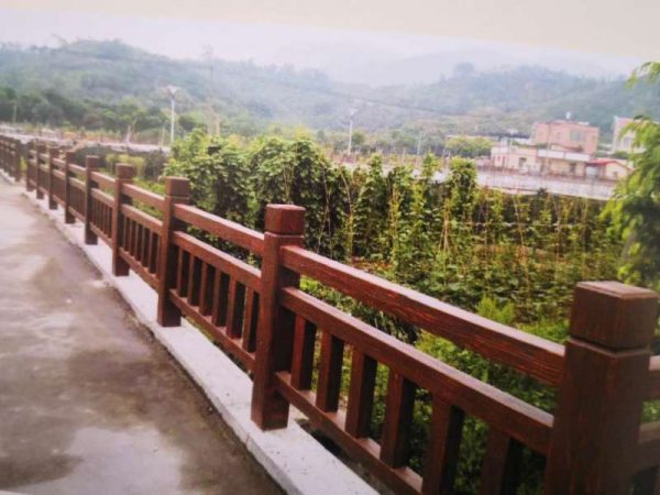 仿木柵欄、草欄